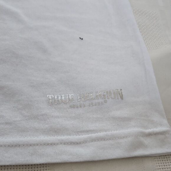 True Religion White Short Sleeve Tee - Picture 14 of 16